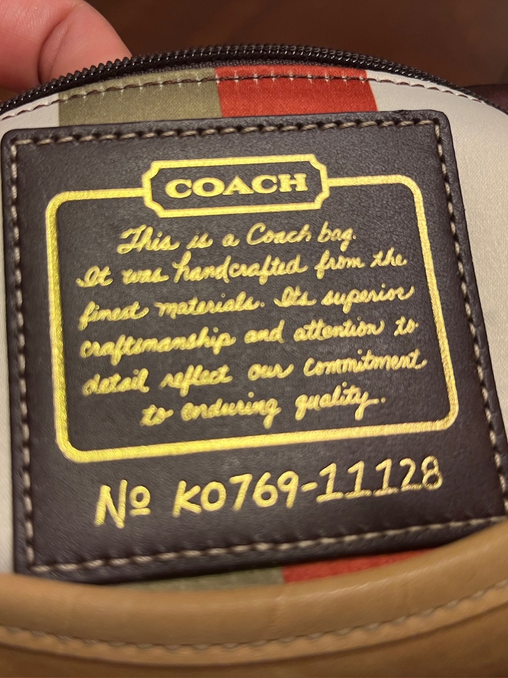Coach Leigh legacy 65th anniversary camel vachetta vintage Y2K - Picture 5 of 9